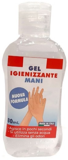 GEL MANI IGIENIZZANTE ML.80