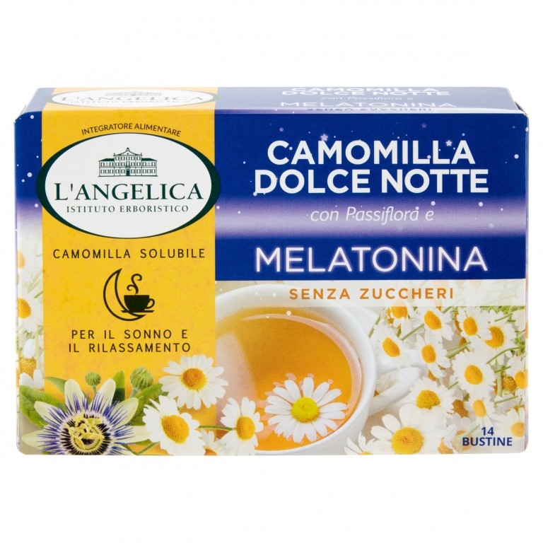 CAMOMILLA L'ANGELICA C/MELATONINA 14 FILTRI