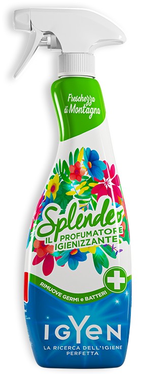 SPLENDEO IGYEN MONTAGNA PROFUMATORE IGIENIZZANTE ML650