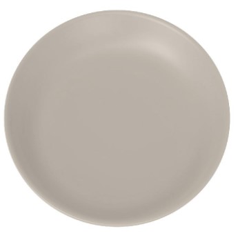 PIATTO PIANO PP MINERAL TAUPE 208MM PZ6