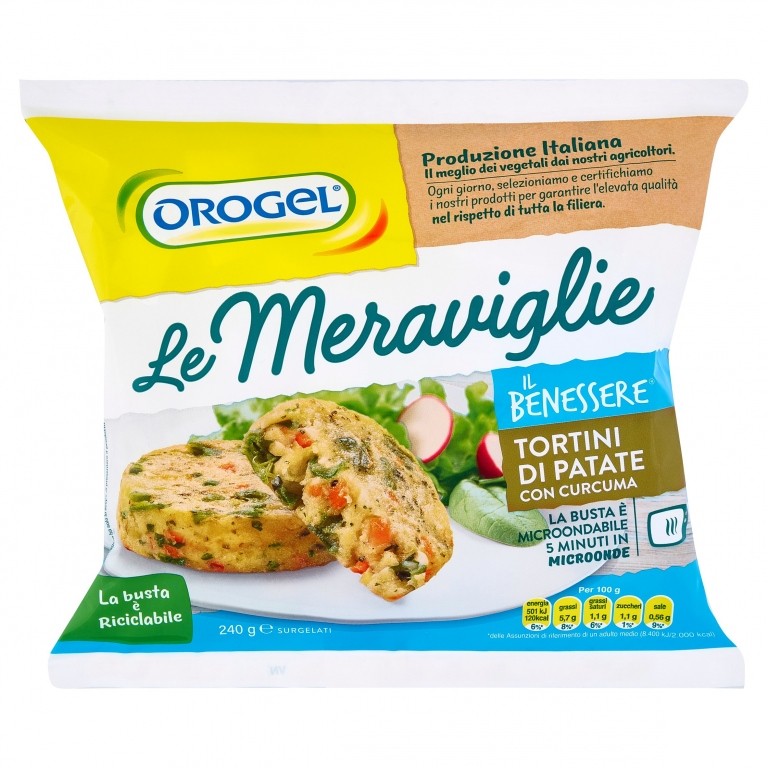 OROGEL LE MERAVIGLIE SFORMATINO DI PATATE G240    