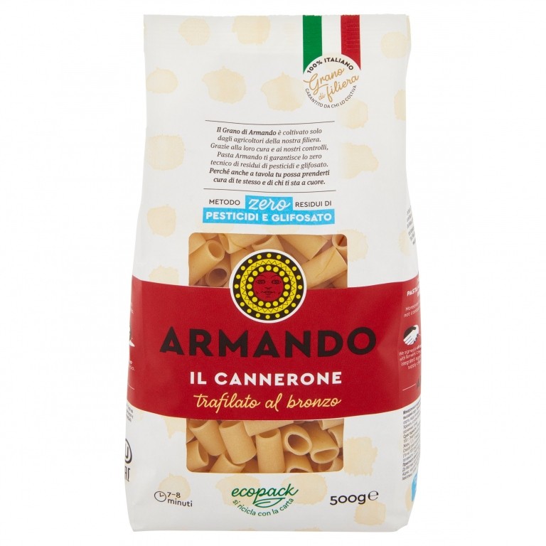 PASTA ARMANDO IL CANNERONE TRAFILATO AL BRONZO GR.500