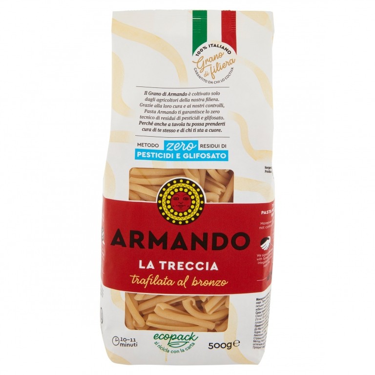 PASTA ARMANDO LA TRECCIA TRAFILATA AL BRONZO GR.500