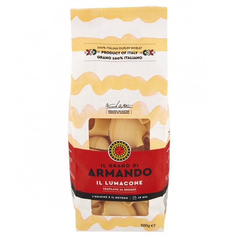 PASTA ARMANDO IL LUMACONE TRAFILATO AL BRONZO GR.500