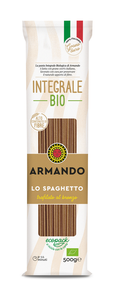PASTA ARMANDO LO SPAGHETTO INTEGRALE BIO GR.500