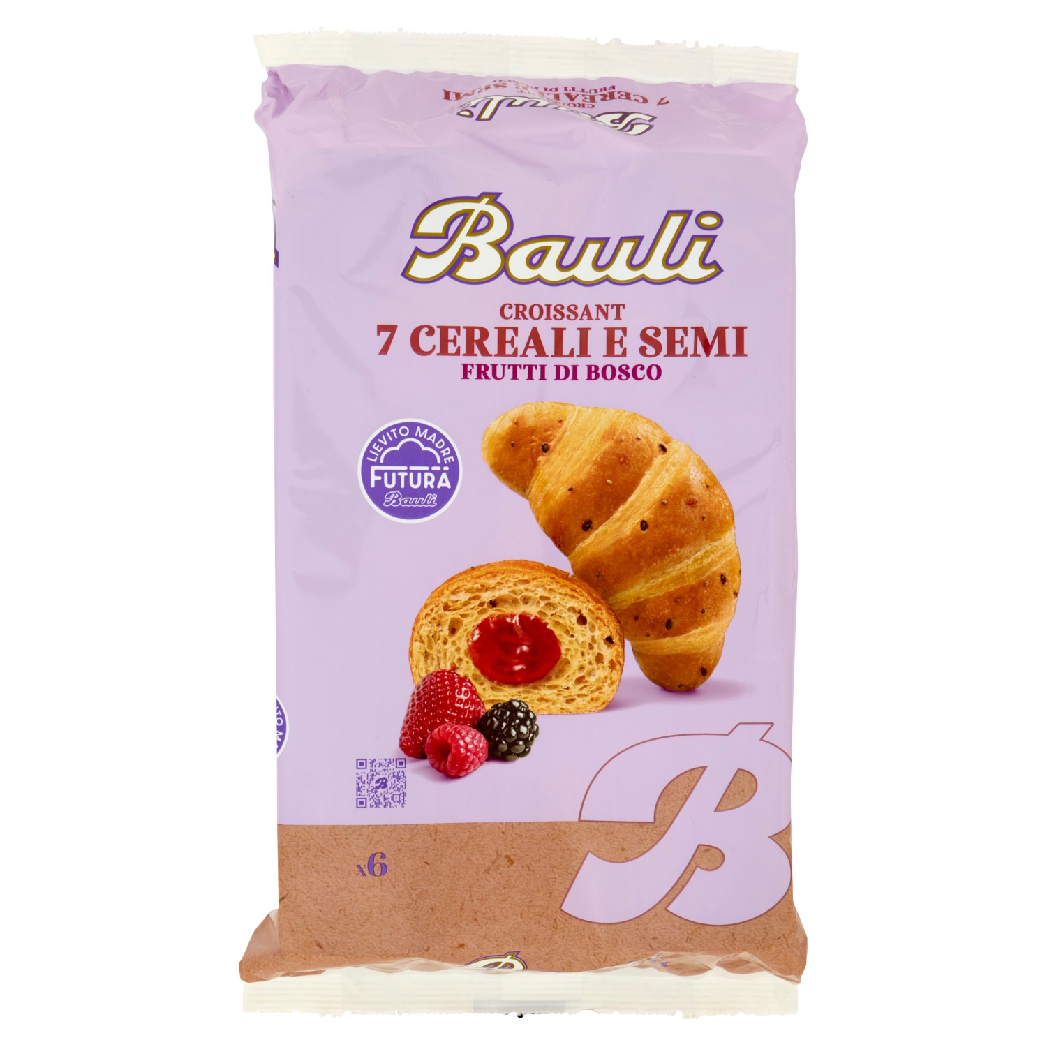 BAULI CROISSANT 7 CEREALI BOSCO 6 X 45 G