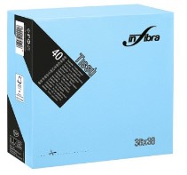 TOVAGLIOLI TISSU' CELESTE 38X38 2V.PZ 40