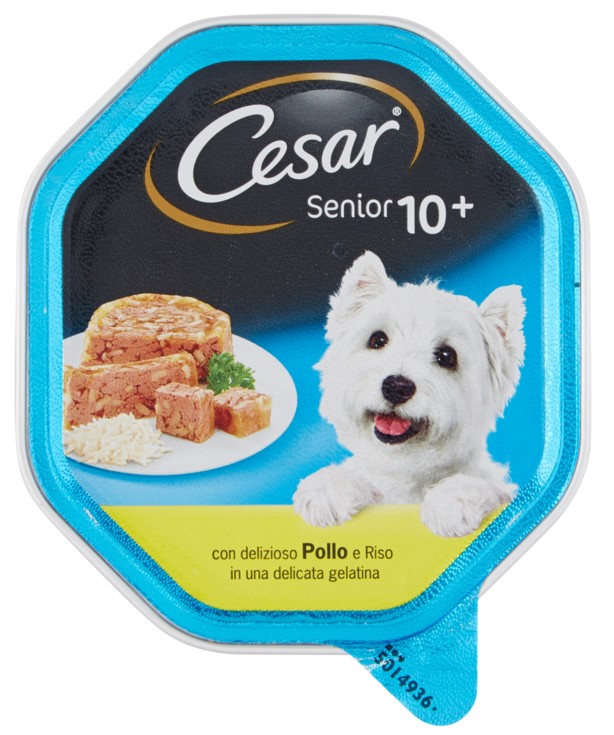 CESAR SENIOR POLLO E RISO IN VASCHETTA DA 150 GRAMMI