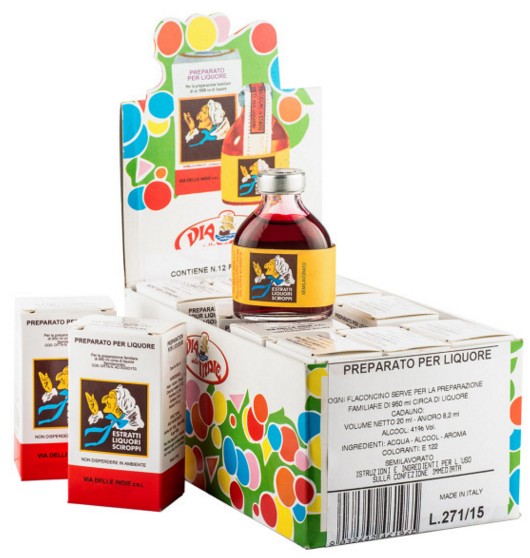 PREPARATO LIQUORE INDIE CREMA MANDARINO