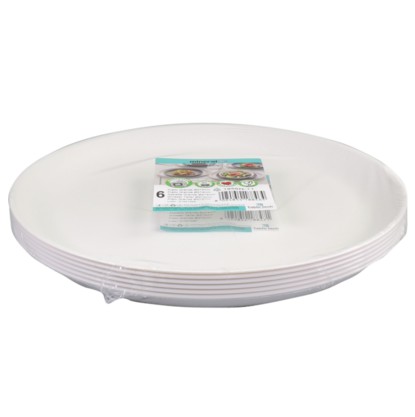 PIATTO GRANDE PP MINERAL WHITE BIANCO 274MM PZ6