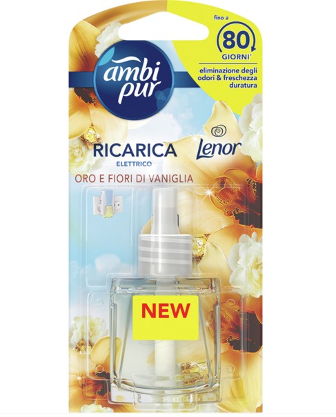 AMBIPUR MONO RICARICA LENOR ORO E VANIGLIA