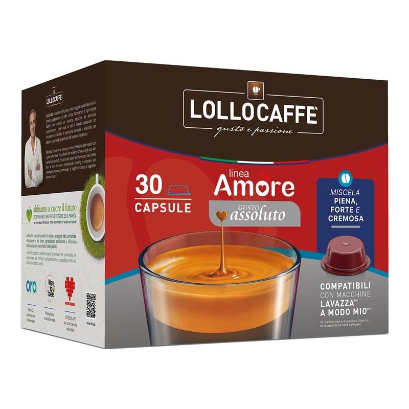 CAFFE' LOLLO CAPS AMODOMIO ASSOLUTO X30PZ         