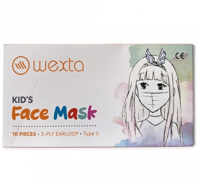 MASCHERINE KIDS CHIRURGICA 10 PEZZI