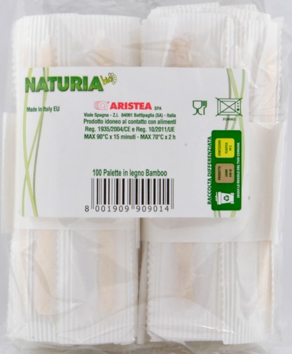 PALETTINE CAFFE' BAMBOO IMB.SING.NAT-BIO PZ.100