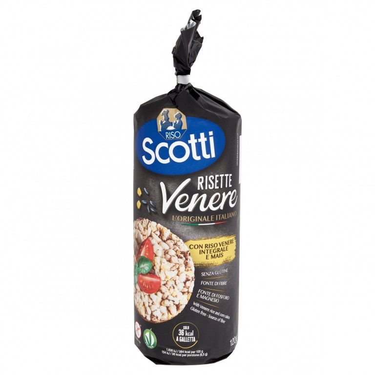 SCOTTI RISETTE GALLETTE VENERE GR.120             