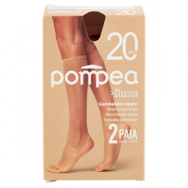 POMPEA GAMBALETTO CLASSICO 20X2 T.UNICA P.DORATA