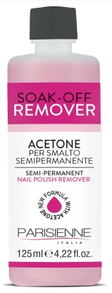 ACETONE PER SEMI PERMANENTI PARISIENNE ML.125
