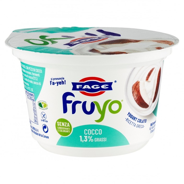 FAGE FRUYO COCCO 0% GRASSI 150 G