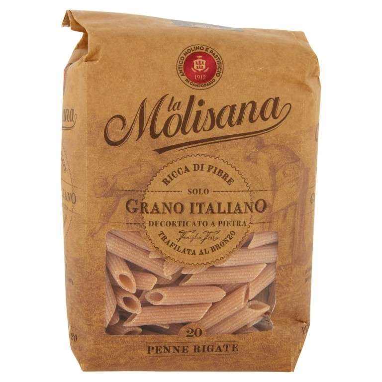 PASTA MOLISANA INTEGRALE PENNE RIG.GR.500         