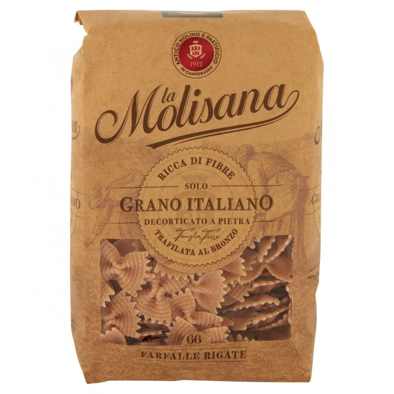 PASTA MOLISANA INTEGRALE FARFALLE R.GR.500        