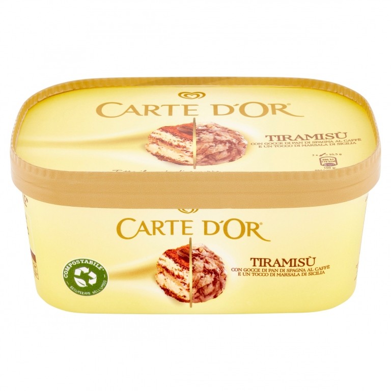 CARTE D'OR TIRAMISU'CLASSIC ALGIDA NEW G500       