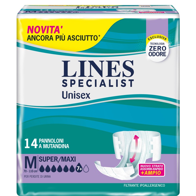 PANN.LINES SPECIALIST MUTANDA MEDIA X14