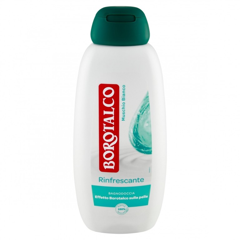 BOROTALCO RINFRESCANTE BAGNODOCCIA ML.450 MUSCHIO      BIANCO