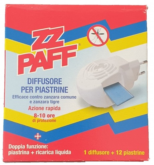 ZZ PAFF PIASTRINE ANTIZANZARE BASE+12 PIASTRINE