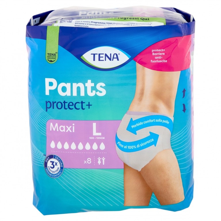 PANN.INCONT.TENA PANTS MAXI LARGE PZ.8