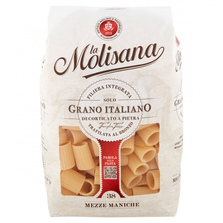 PASTA MOLISANA N.38 MEZZE MANICHE RIG.GR.500      