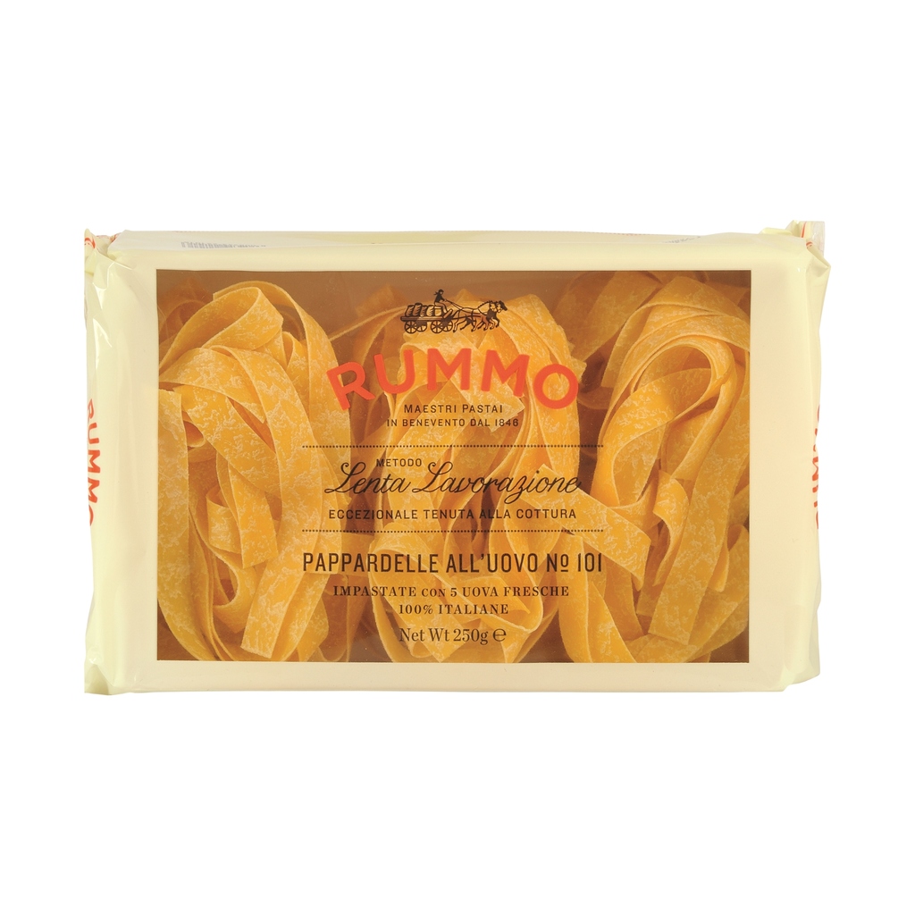 PASTA RUMMO N.101 PAPPARDELLE UOVO GR. 250        