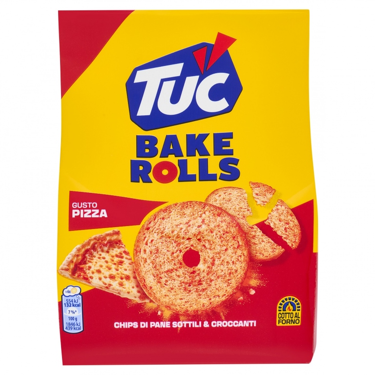 TUC BAKE ROLLS GR 150 PIZZA