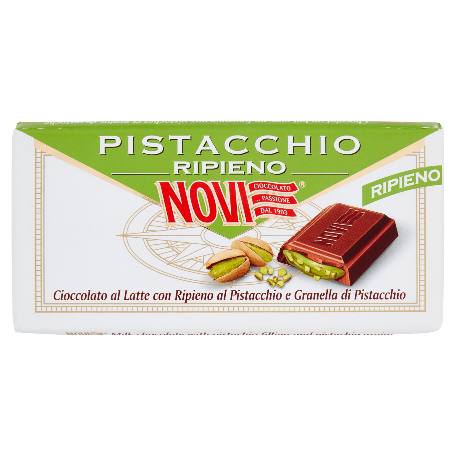 NOVI TAV.LATTE RIP.PISTACCHIO GR.105              