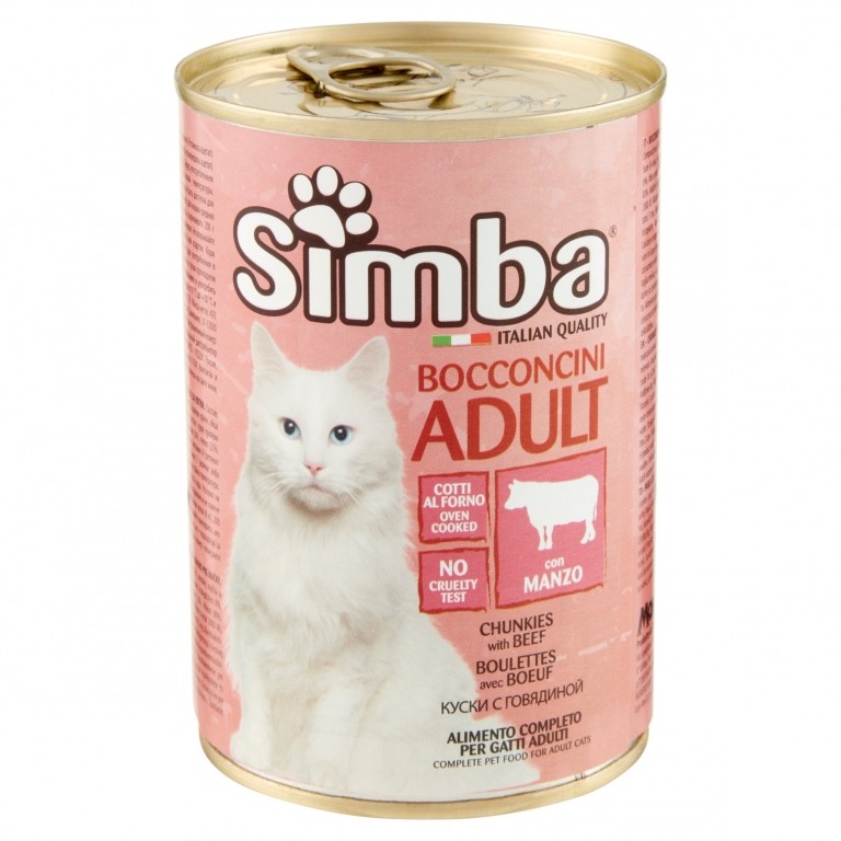 MONGE SIMBA GATTO MANZO GR.415 LATT.