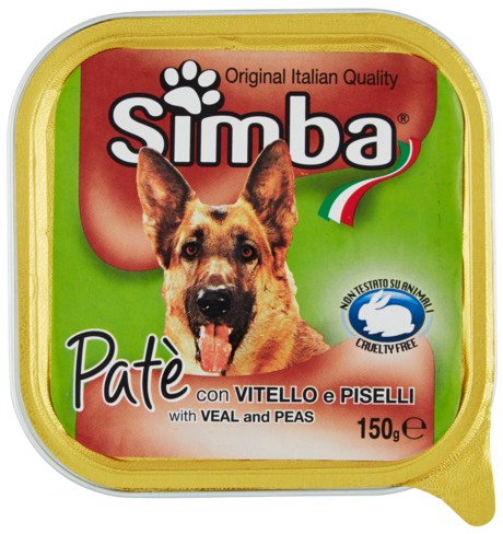 MONGE SIMBA CANE MANZO PISELLI VASC. GR.150