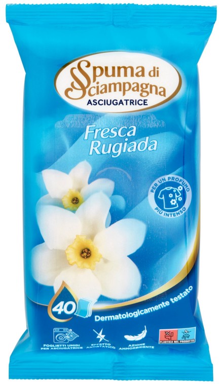 FOGLIETTI ASCIUGATRICE SP.SCIAMPAGNA RUGIADA 40PZ