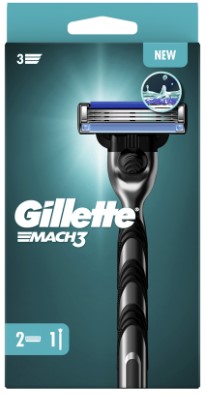 GILLETTE RASOIO MACH3 +2 LAME4
