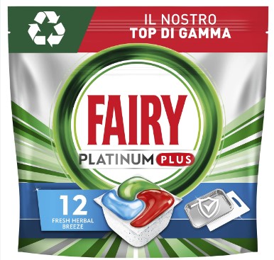FAIRY PLATINUM PLUS CAPS PZ.12 BLUE