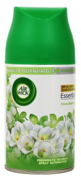 AIR WICK FRESHMATIC RICARICA SPRAY AUTOMATICO FRESI    A BIANCA E GELSOMINO