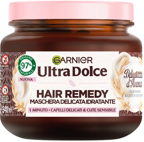 GARNIER ULTRA DOLCE DELICATEZZA D'AVENA MASCHERA IDRATANTE CAPELLI DELICATI 340 ML