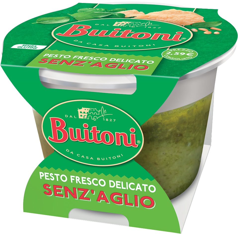 PESTO FRESCO SENZ'AGLIO BUITONI GR.130