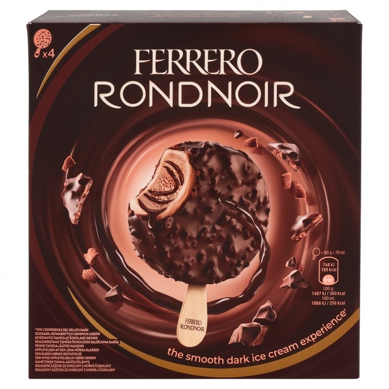 GELATO FERRERO RONDNOIR ML.70 X4 G 200