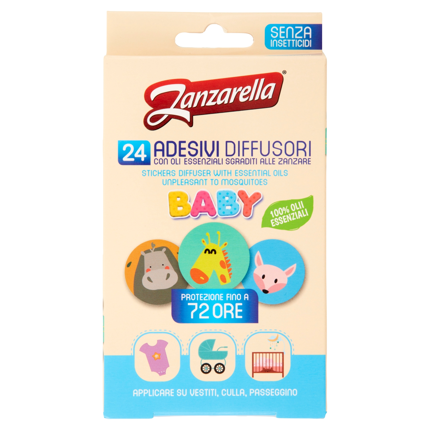 ZANZARELLA STICKER BABY ART PZ.24