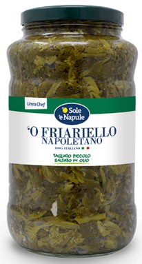 FRIARIELLO NAPOLETANO KG2,9 VETRO 'O SOLE E NAPULE