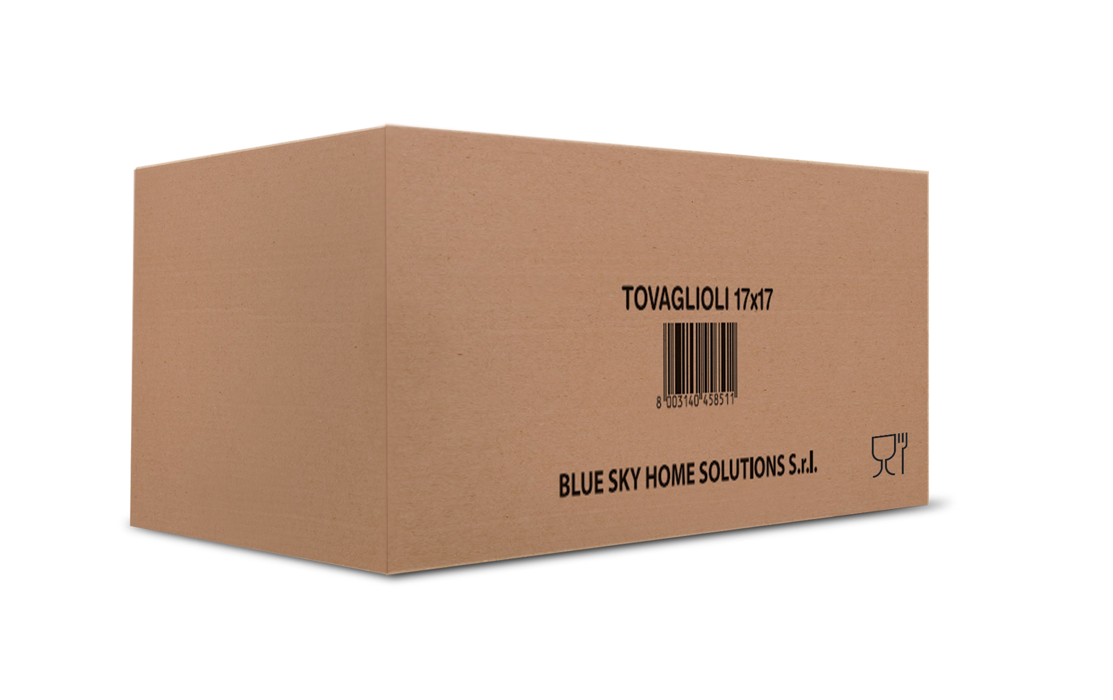 TOVAGLIOLI BAR 17X17 SOFFICE PZ.1200