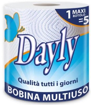 BOBINA MULTIUSO DAYLY 2V 1 ROTOLO