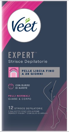 DEPILAT.VEET STRISCE CORPO PELLI NORMALI PZ.12