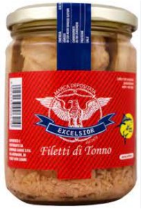 TONNO FIL.NATURALE VASO EXCELSIOR GR.180