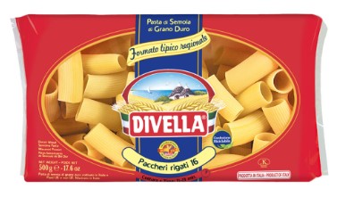 DIVELLA PACCHERI RIGATI 16 500 G