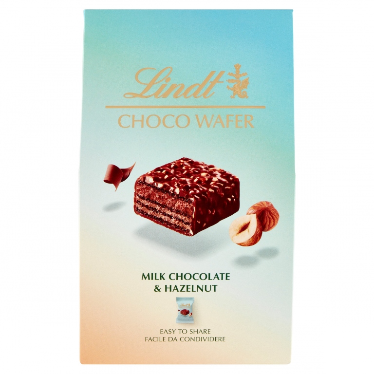 LINDT AST.CHOCO WAFER LAT/NOC.GR.135              
